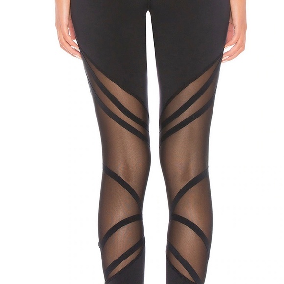 ALO Wrapped Stirrup Leggings - Black - Picture 6 of 6
